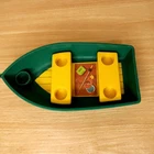Fisher Price Vintage Little People Green Boat