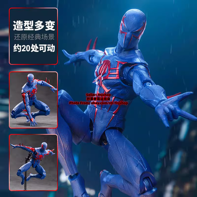 New ZD Toys Spider-Man 2099 1/10 Collectible 7in Action Figure