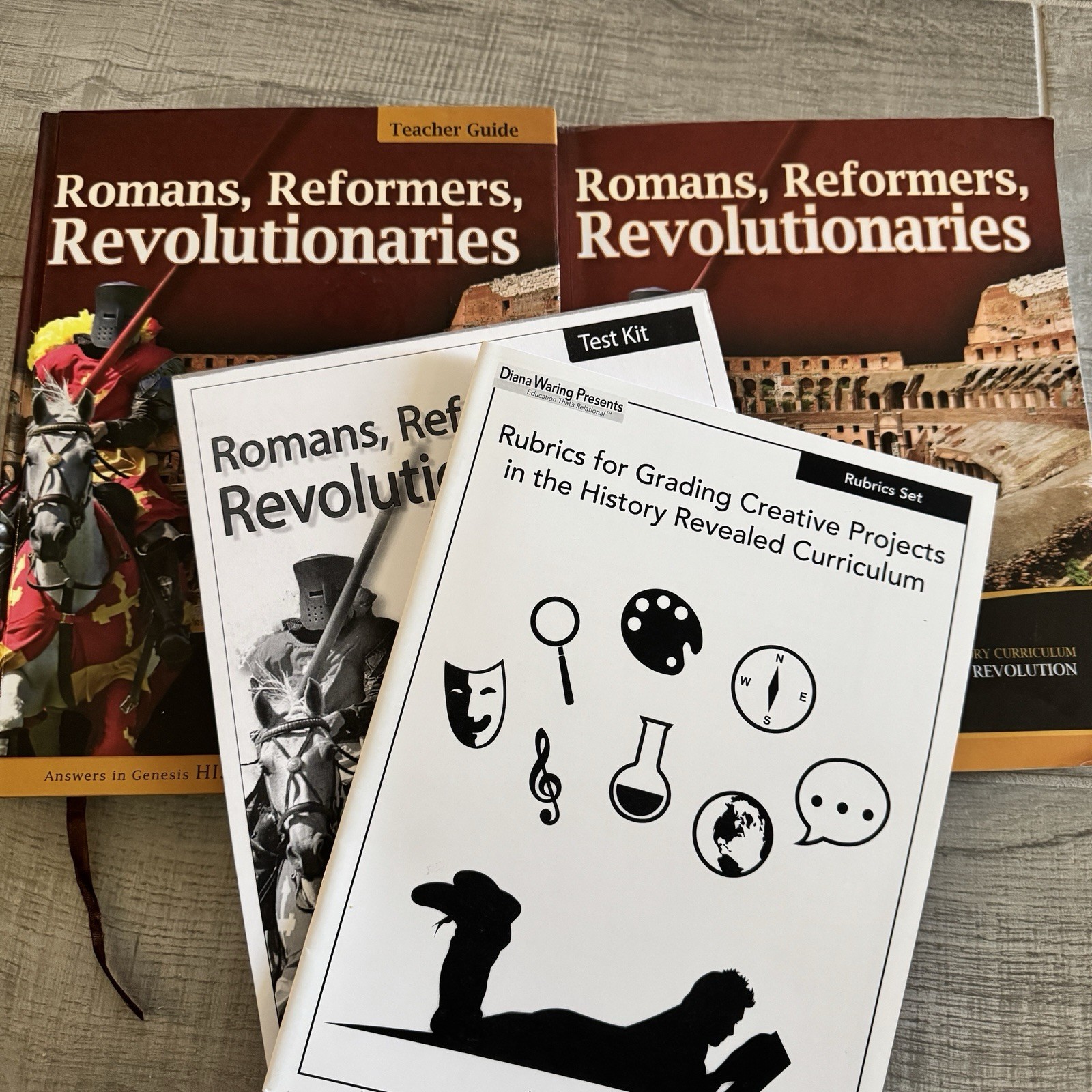 Romans, Reformers, Revolutionaries Set - Diana Waring Homeschool Curriculum