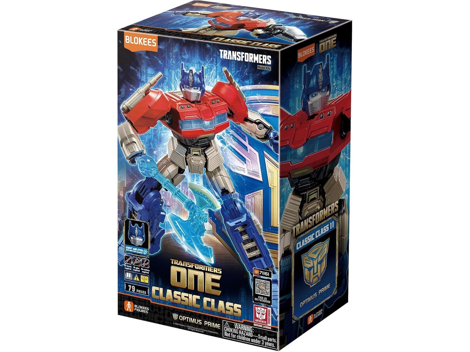 BLOKEES Transformers Figures - Classic Class Optimus Prime ONE