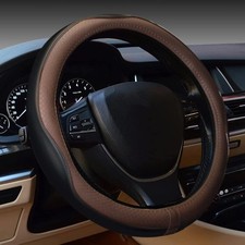 Gomass Car Steering Wheel Cover Anti-slip Safety Soft Breathable Heavy D... Gomass Car Steering Wheel Cover Anti-slip Safety Soft Breathable Heavy D...