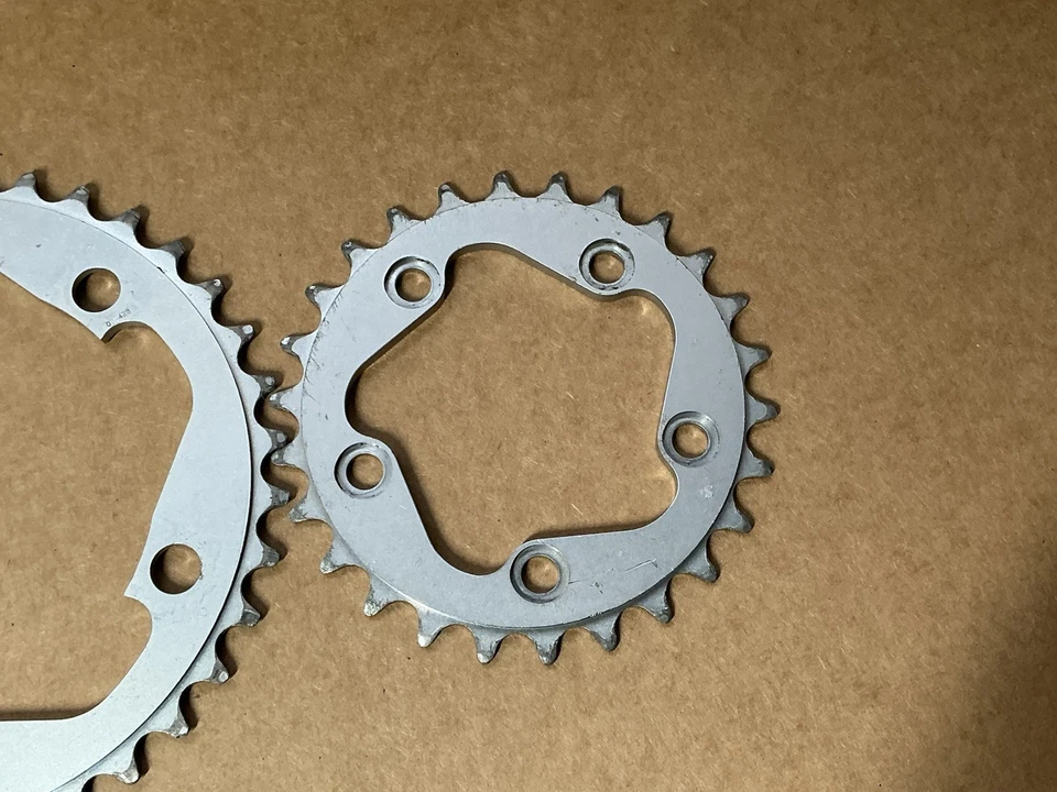 Blackspire Pro Chainrings 46-36-26 Tooth 110mm BCD 7 Speed Aluminum Vintage MTB - Image 4 of 4