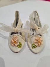 Julie Shoes Size 10 Leather Antique Dolls