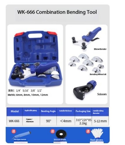 Manuelle Kupferrohrbiegemaschine, Klimaanlage Rohrbiegemaschine - Bild 7 von 10