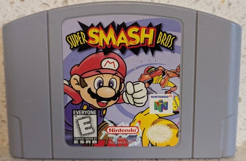 New ListingSuper Smash Bros N64 Nintendo 64 Authentic Cartridge