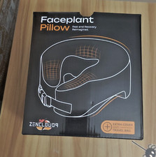 Zencloud9 Faceplant Memory Foam Travel Pillow Gray