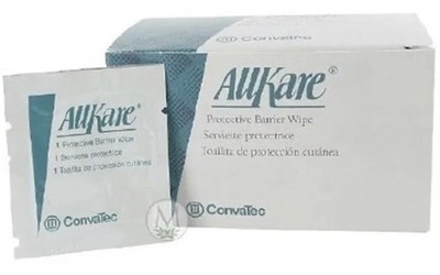 037439 AllKare ConvaTec Protective Barrier Wipes - 1 box / 50 count