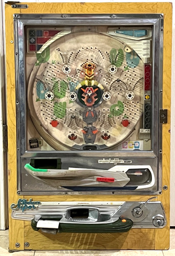 "70s  Nishijin Super Deluxe Pachinko Machine, Appr. 8" x 20" x 31", Untested