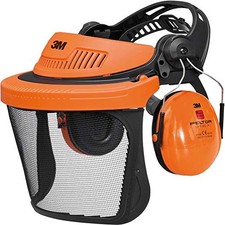 3M PELTOR G500 Protezione Viso e Udito Combinazione Arancione