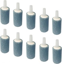 10 Pack Aquarium Air Stones - Pump Accessories of 10 PCS Stone, Grey