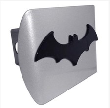 Batman Brushed Chrome Hitch Cover Fits 2 Receiver