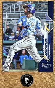 Randy Arozarena 2020 Topps Update Series Royal Blue Rookie #U-208 TB Rays