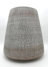 ART CERAMIC PORCELAIN VASE RINA MENARDI ITALY DESIGN MID CENTURY ARCHITECTURAL