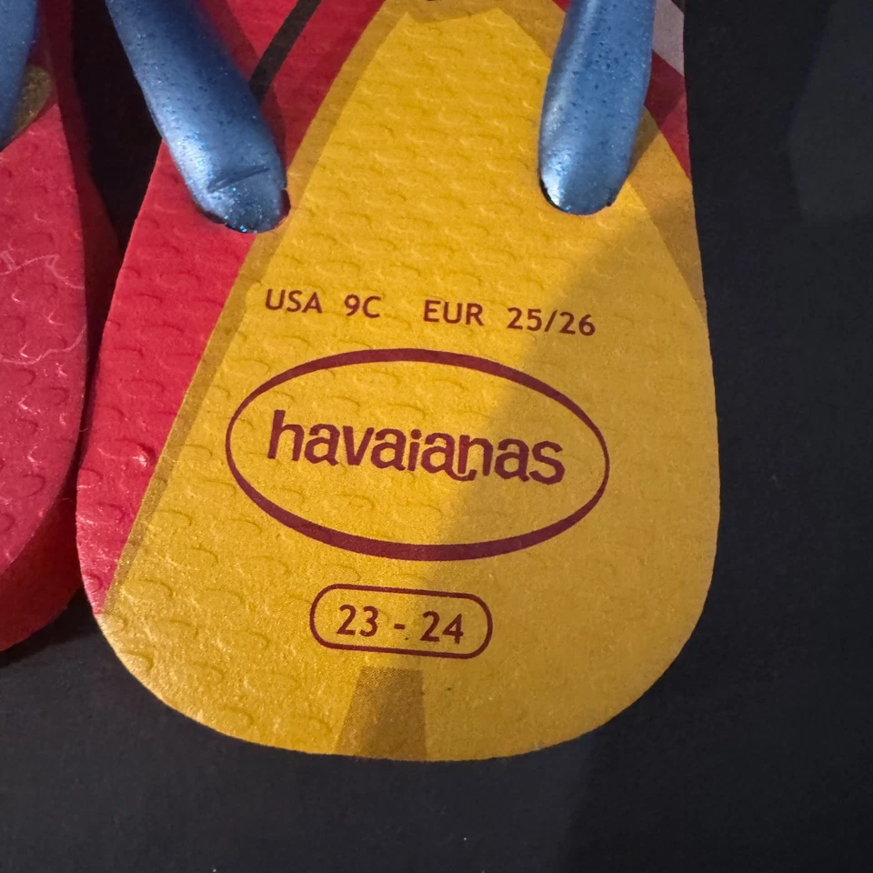 Sandalias Chanclas Havaianas Niños Disney Princesa Blancanieves Delgadas, Talla 9C Foto 4 de 4