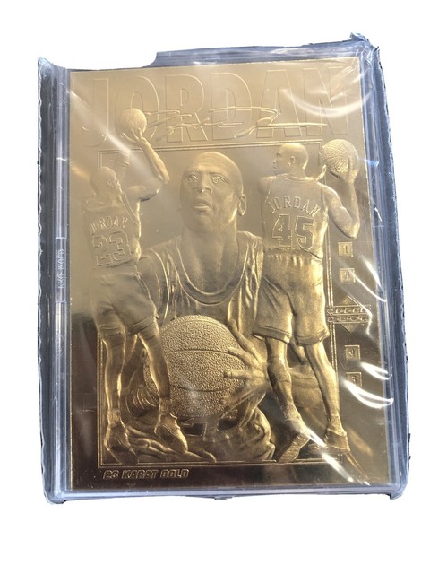 1995 Upper Deck 23 Karat Gold Michael Jordan 14117 50000 EBay