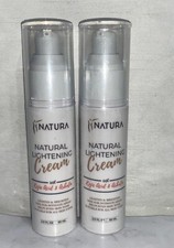 Lot Of 2-NATURA NATURAL LIGHTENING CREAMS 2.0fl Oz