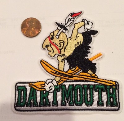 Dartmouth Vintage/ Retro - Patch-Iron On 3 1/2''x 3'' wow!