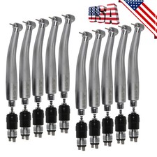 10 Pcs NSK Style Dental High Speed Turbine Handpiece 4 Hole Quick Coupling YBNK4