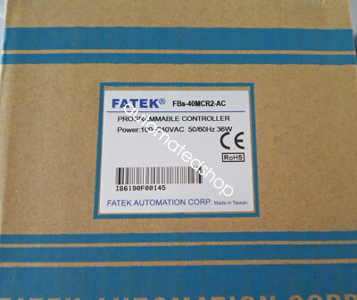 1PC NEW FBS-40MCR2-AC For Fatek Relay Output Shipping DHL or FedEX