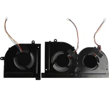 CPU & GPU Cooling Fan Set For MSI GS63, GS63VR, GS73, GS73VR, MS-16K2, MS-17B1
