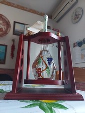 Grappa vetro soffiato d'arte distilleria Zamperoni