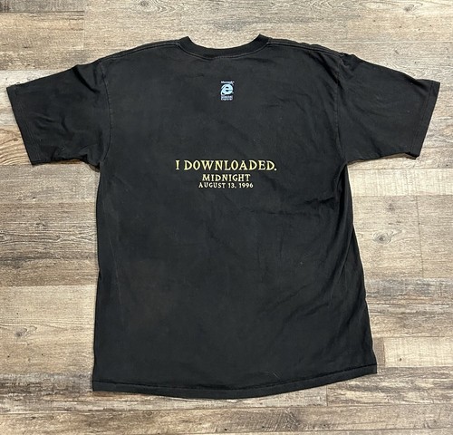 Vintage Microsoft Internet Explorer Midnight Madness Download 8/13/1996 XL Shirt - Picture 5 of 11