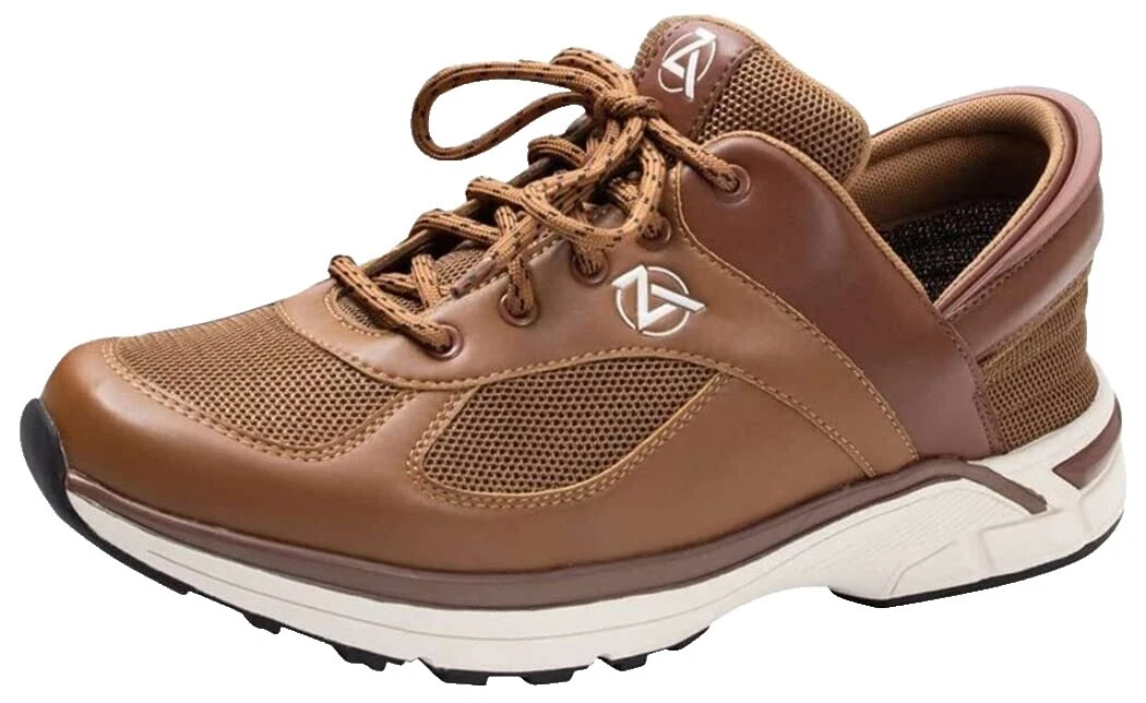 Parte superior de cuero Marrón Zapatos De Golf Para Hombres Zapato de EE. UU. 7.5
