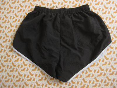 Short Quercy Gourdon 1996 – Noir – Polyamide – Vintage 90's – Football Homme – Taille 84/M
