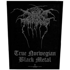 DARKTHRONE - TRUE NORWEGIAN DEATH METAL - BACK PATCH - BRAND NEW - MUSIC BP0628