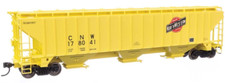Walthers HO  Chicago North Western  57' Trinity 4750 Covered Hopper 178041