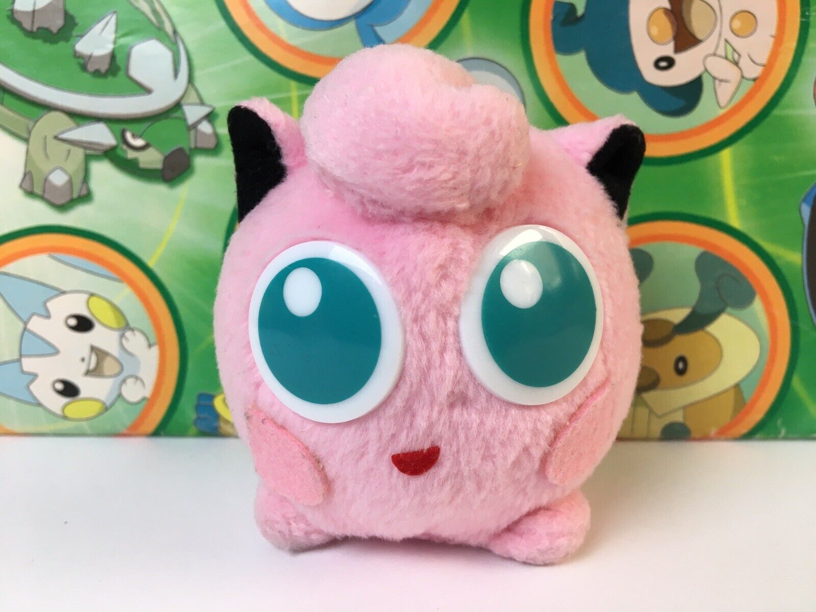 Jigglypuff Pokémon Estátua Decorativa Fofo E Leve Plástico