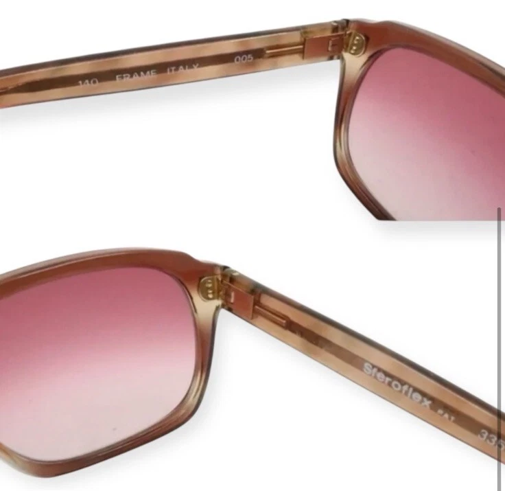 1960’s Vintage Steroflex Italian Sunglasses, Model 005, Made in Italy, Unisex - Bild 3 von 3