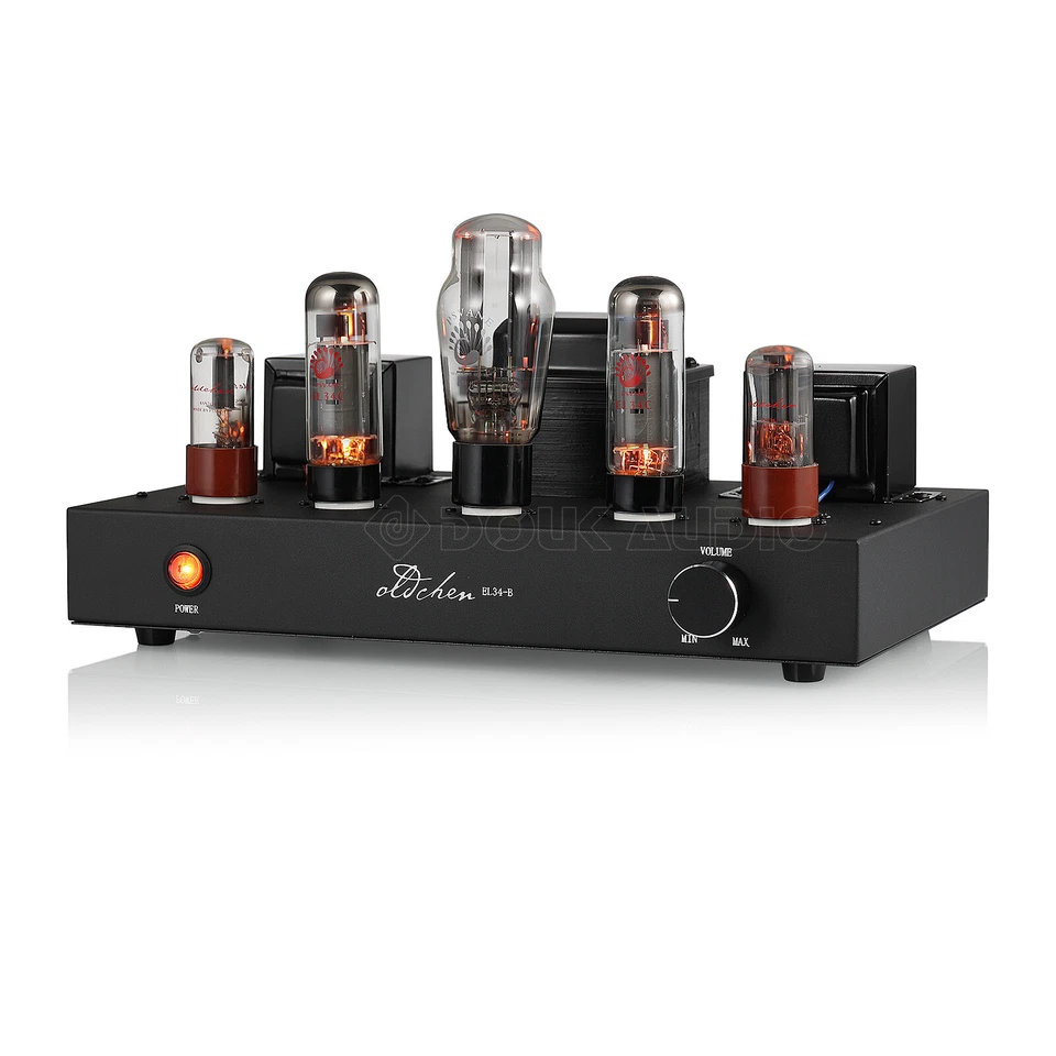 HiFi Klass A EL34 Röhrenverstärker Valve Tube Power Amplifier Stereo Audio Amp