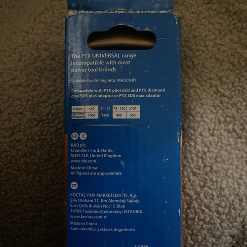PTX UNIVERSAL TROCKEN DIAMANT KERNBOHRMASCHINE 52mm. Nagelneu - Bild 2 von 5