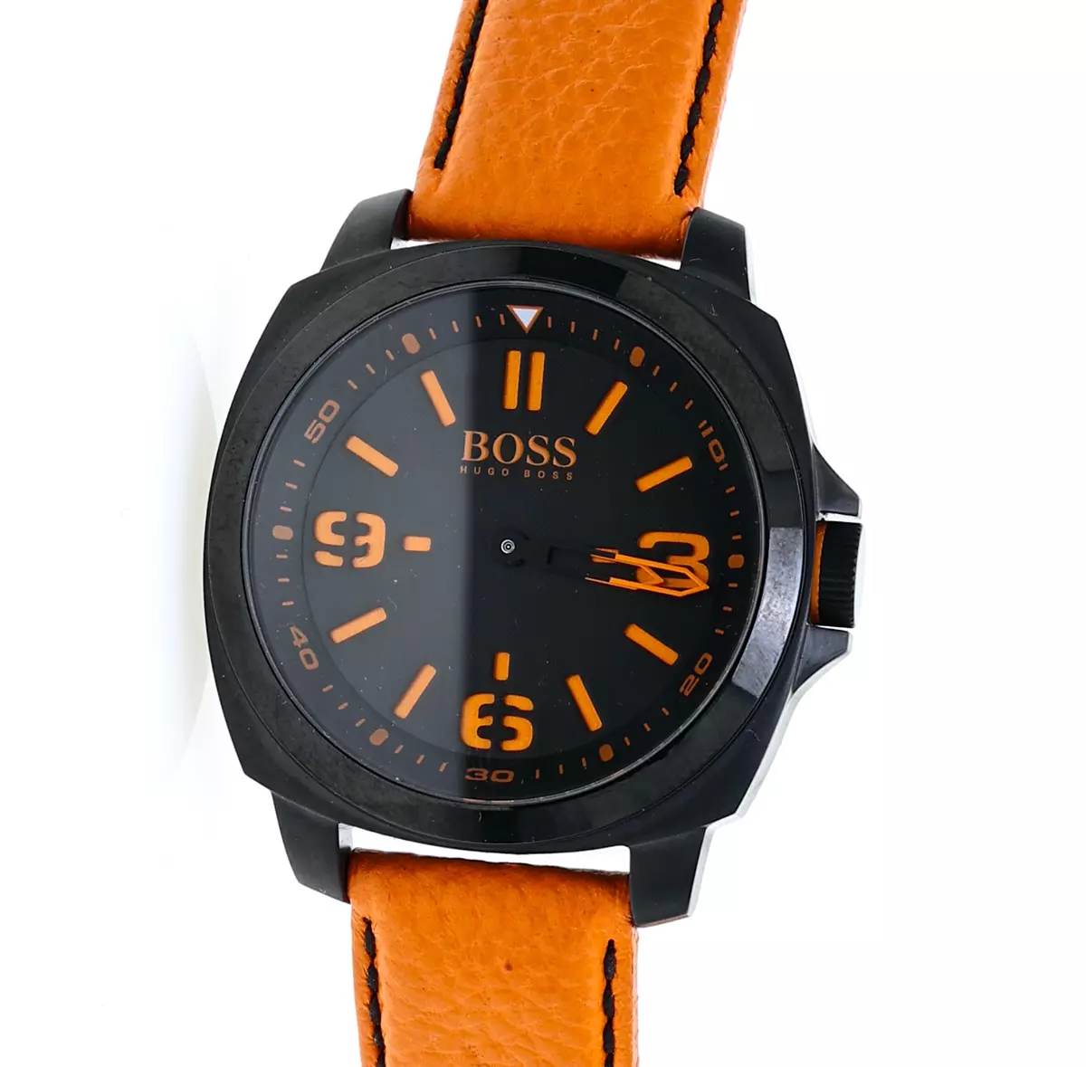 Hugo boss orange clearance watch leather strap