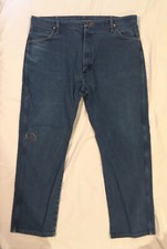 Vtg Wrangler Men  s Blue Jeans Size 42 Made In USA Vintage