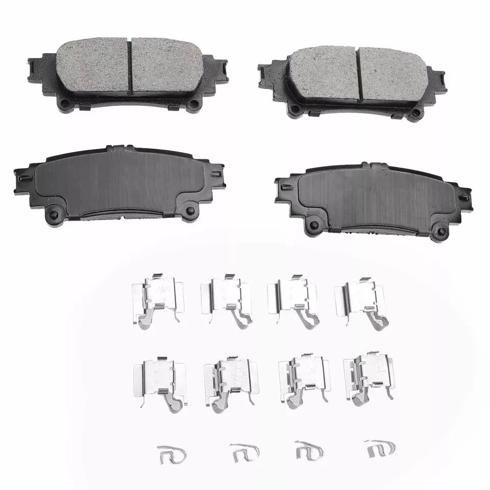 Pastillas de freno delanteras traseras cerámicas para Toyota Sienna 2011 2012 2013-2020 2,7 L 3,5 L Foto 4 de 4