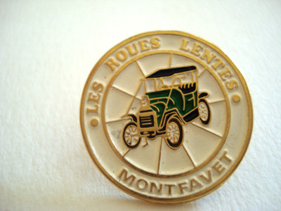 SELTENE PINS MONTFAVET DIE LANGSAMEN RÄDER OLDTIMER AUTO VINTAGE PIN'S wxc PL