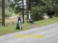 Photo 6x4 Remote bus stop Green Clough/SK1592 During summer weekends the c2005