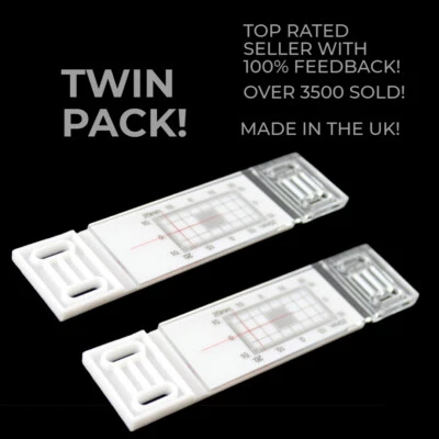 SMITH SURVEYING EQUIPMENT SMITH SURVEYING TELL TALE WALL CRACK MONITOR – STANDARD TWIN PACK - £11.45 + VAT