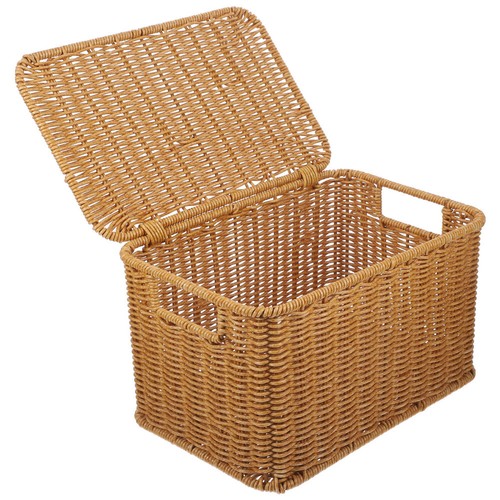 Seagrass Basket Household Organizer Box Cube Baskets Shelf Storage Basket - Picture 8 of 12