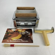 Vtg Marcato- Raviolissima Ravioli Pastry Pasta Maker Attachment for Atlas 150