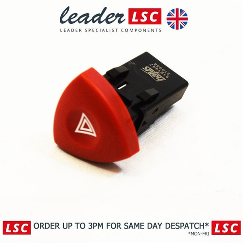 93865956 Renault TRAFIC II / MASTER II Hazard Warning Lights Switch NEW