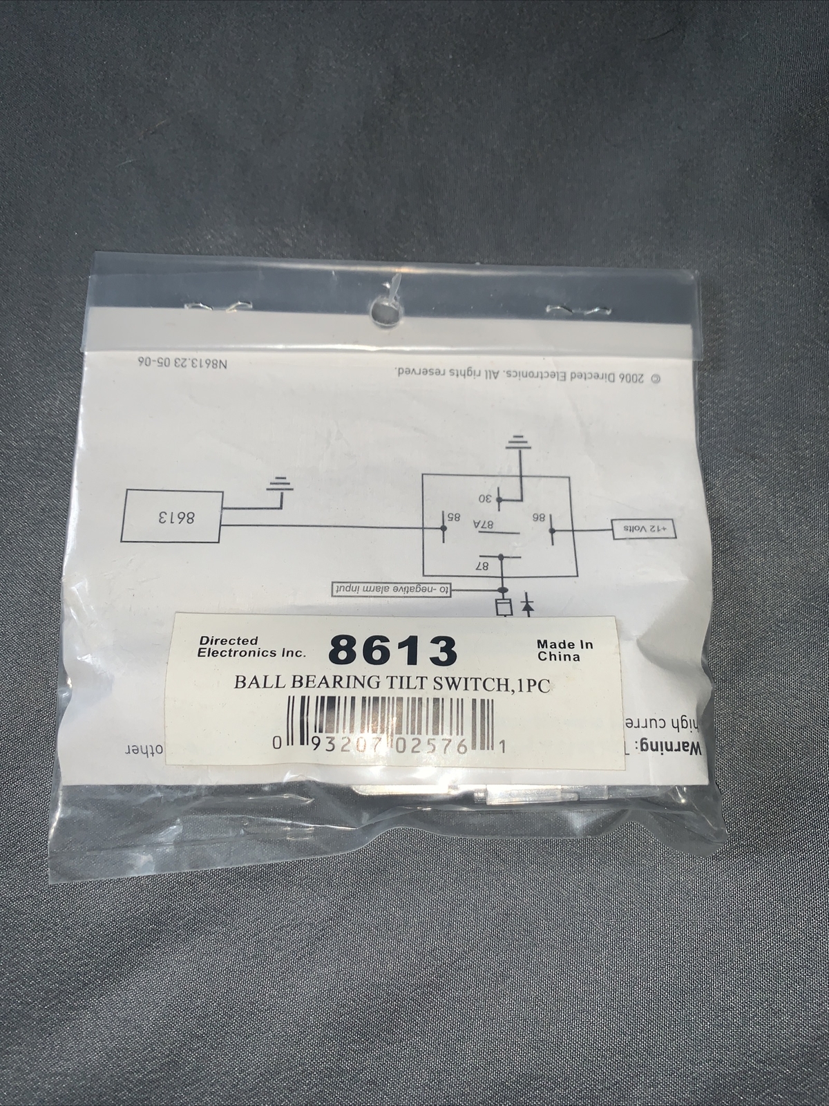 Voxx Electronics Ball Bearing Tilt Switch 93207025761 eBay