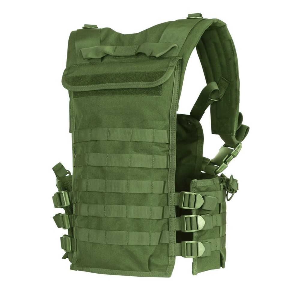 Condor CS Modular Chest Set MOLLE Adjustable Airsoft Chest Rig Tactical ...