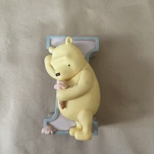 Disney Classic Winnie the Pooh Alphabet "I" Michel  Co. RETIRED I for Ice Cream