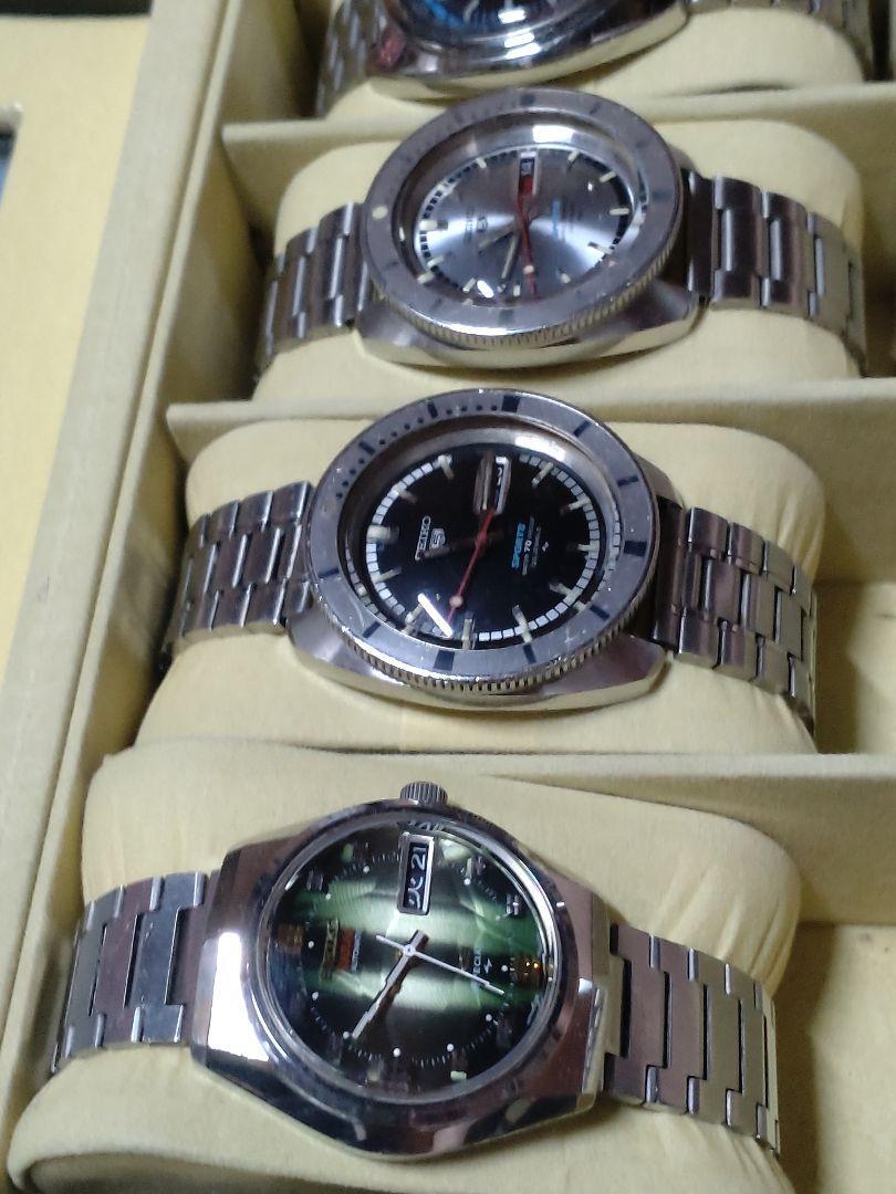 【稼働品】 SEIKO 5 スポーツ 5126-8080 メンズウォッチ JA-2637| セイコー SEIKO 5 Sports 5126-8080 希少品 初のWATER