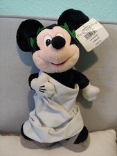 Disney Store Toga Mickey Mouse 15" Plush Toy Ancient Roman New With Tags Vintage