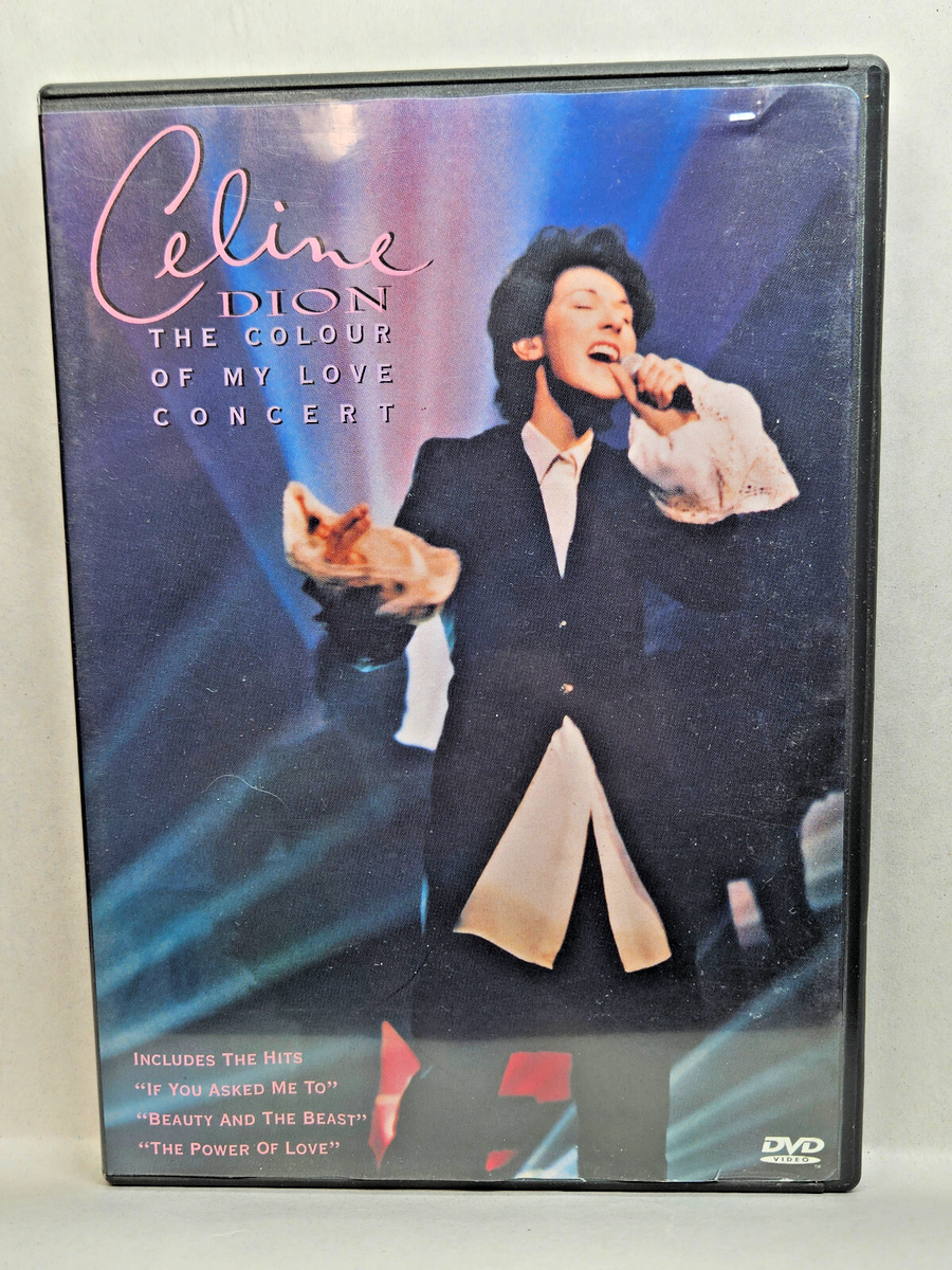 Celine Dion - The Colour of My Love Concert (DVD, 1998) | eBay Celine Dion - The Colour of My Love Concert (DVD, 1998) | eBay