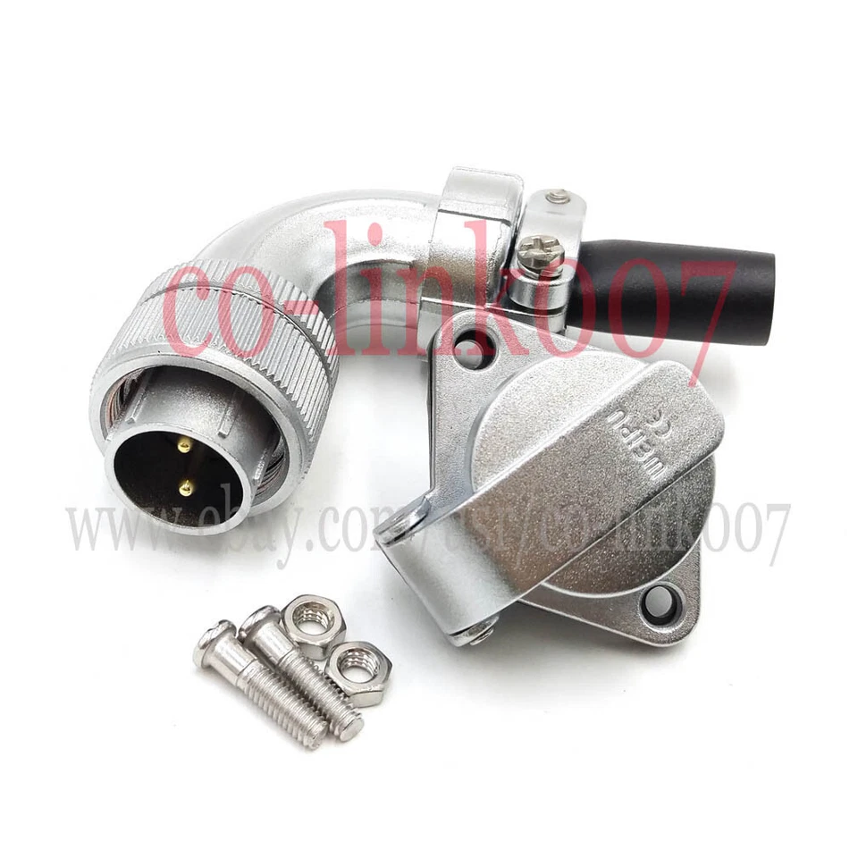 WEIPU WS20 2pin Aviation Connector, Industrial Electrical Circular Plug Socket - Image 4 of 4